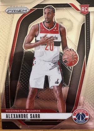 2024 Prizm Alex Sarrr Best 2024 NBA Rookie Cards