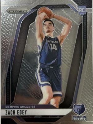 2024 Prizm Zach Edey Best 2024 NBA Rookie Cards