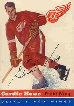 1954 Topps Gordie Howe - Best Hockey Rookie Cards Ever