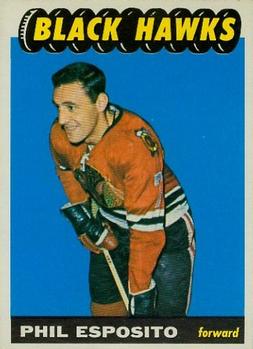 1965 Topps Phil Esposito - Best Hockey Rookie Cards Ever
