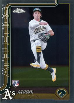 2025 Topps Chrome Jacob Wilson - Best 2025 Topps Chrome Rookie Cards