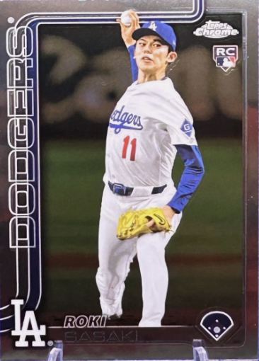2025 Topps Chrome Roki Sasaki