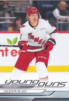 2024 Upper Deck Jackson Blake Young Guns Rookie Card
