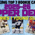 15 Best Rookie Cards 2025 Upper Deck Series 1 1280 x 600