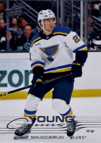 2-Jimmy Snuggerud - Best 2025 Upper Deck NHL Rookie Cards