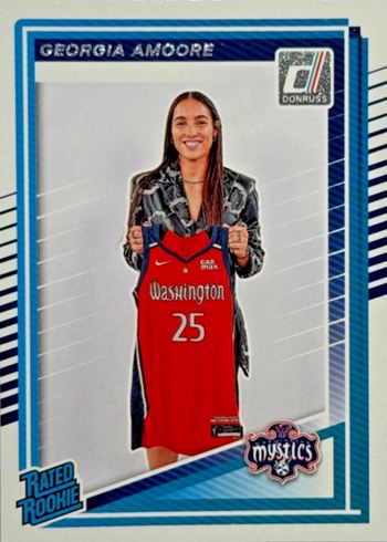 2025 Donruss WNBA Georgia Amoore - Best 2025 Donruss WNBA Rookie Cards