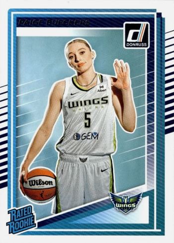 2025 Donruss WNBA Paige Bueckers - Best 2025 Donruss WNBA Rookie Cards