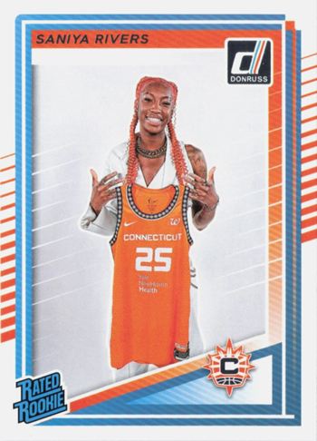 2025 Donruss WNBA Saniya Rivers - Best 2025 WNBA Rookies