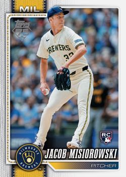 2026 Topps Jacob Misiorowski - Best 2026 Topps Series 1 Rookie Cards