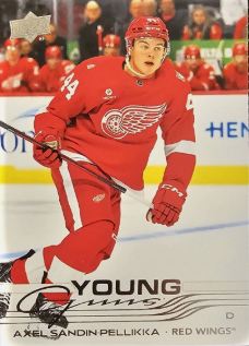 2025 Upper Deck Hockey Series 2 Axel Sandin-Pellikka