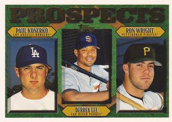 1997 Topps Paul Konerko Derrek Lee 489 - 1982 Topps Cal Ripken Jr. 21
