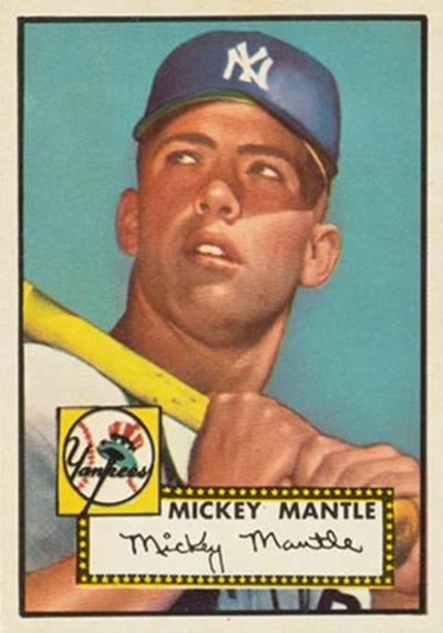 9 Amazing Facts About 1952 Topps Mickey Mantle Card #311
