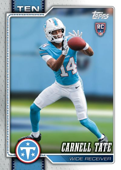 2026 Topps Football Carnell Tate - Best 2026 Topps Football Rookie Cards