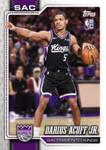 2026 Topps Darius Acuff Jr Rookie Card - Best 2026-27 Topps Basketball Rookie Cards